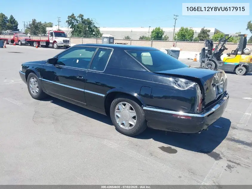 1997 Cadillac Eldorado VIN: 1G6EL12Y8VU617915 Lot: 42654630