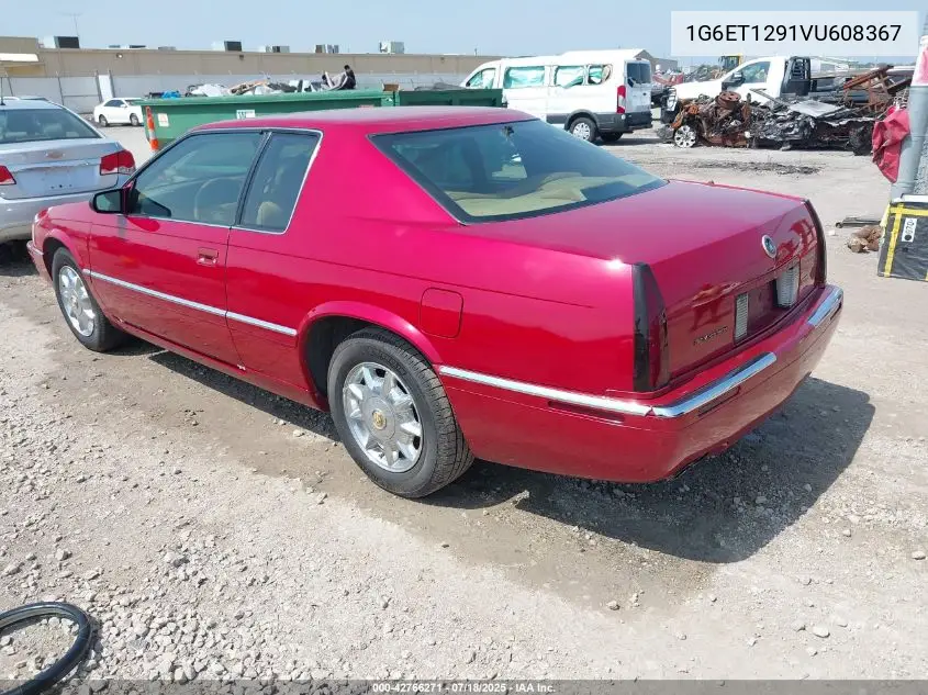 1997 Cadillac Eldorado Touring VIN: 1G6ET1291VU608367 Lot: 42766271