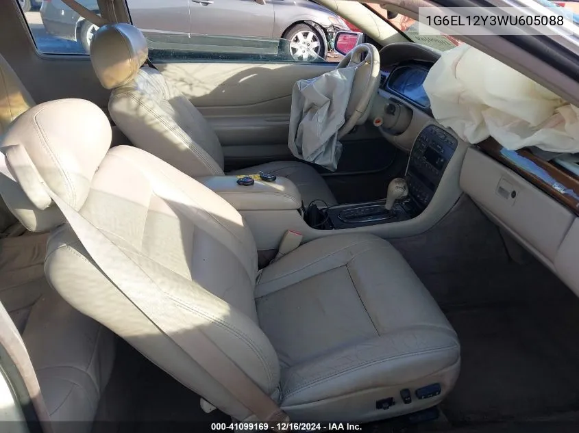 1998 Cadillac Eldorado Standard VIN: 1G6EL12Y3WU605088 Lot: 41099169