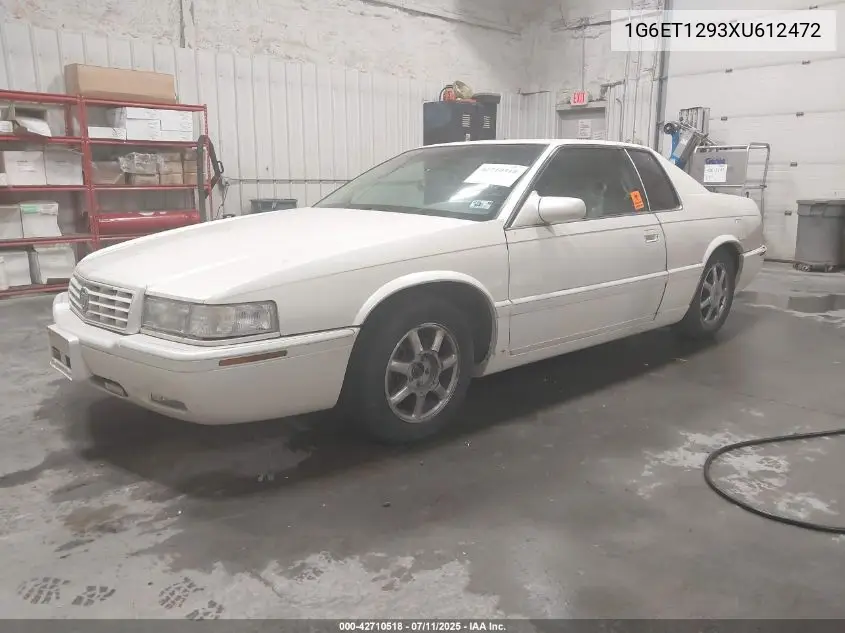 1999 Cadillac Eldorado Touring VIN: 1G6ET1293XU612472 Lot: 42710518