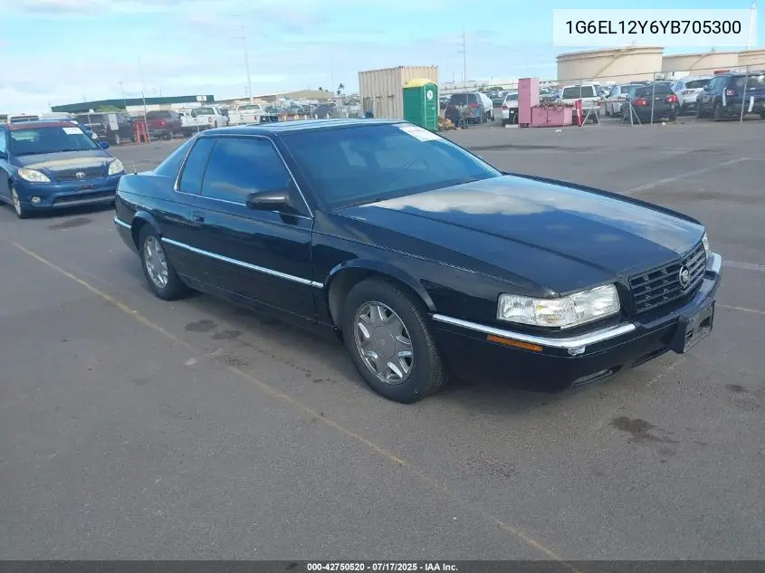 2000 Cadillac Eldorado Esc VIN: 1G6EL12Y6YB705300 Lot: 42750520