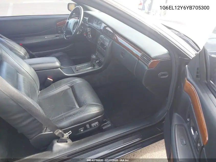 2000 Cadillac Eldorado Esc VIN: 1G6EL12Y6YB705300 Lot: 42750520
