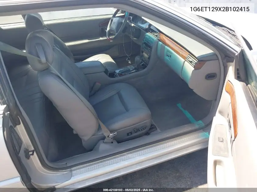 2002 Cadillac Eldorado Etc VIN: 1G6ET129X2B102415 Lot: 42188183