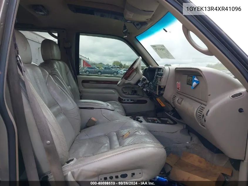 1999 Cadillac Escalade VIN: 1GYEK13R4XR41096 Lot: 40599113