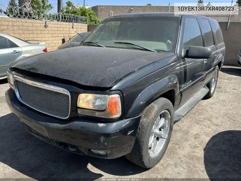 1999 Cadillac Escalade Standard VIN: 1GYEK13R7XR408723 Lot: 42440305