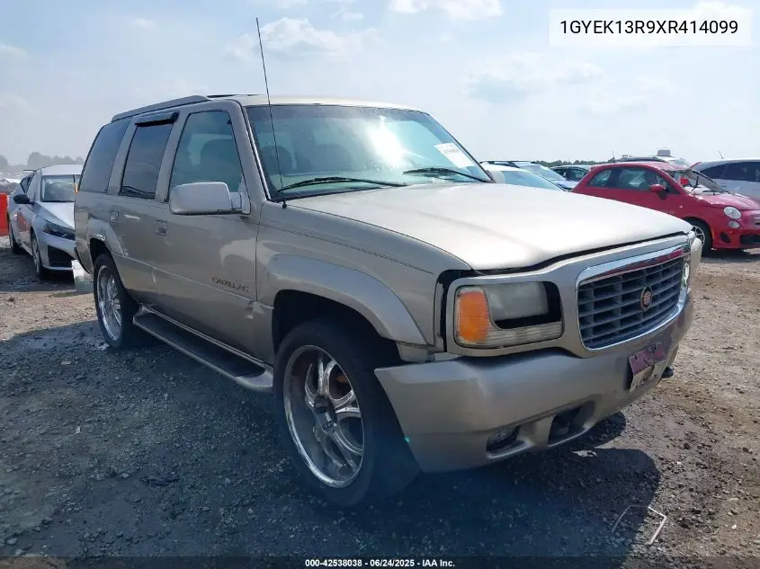 1999 Cadillac Escalade Standard VIN: 1GYEK13R9XR414099 Lot: 42538038