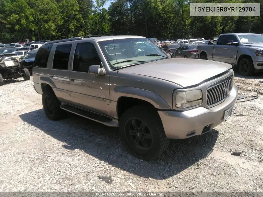 2000 Cadillac Escalade Standard VIN: 1GYEK13R8YR129704 Lot: 31826966