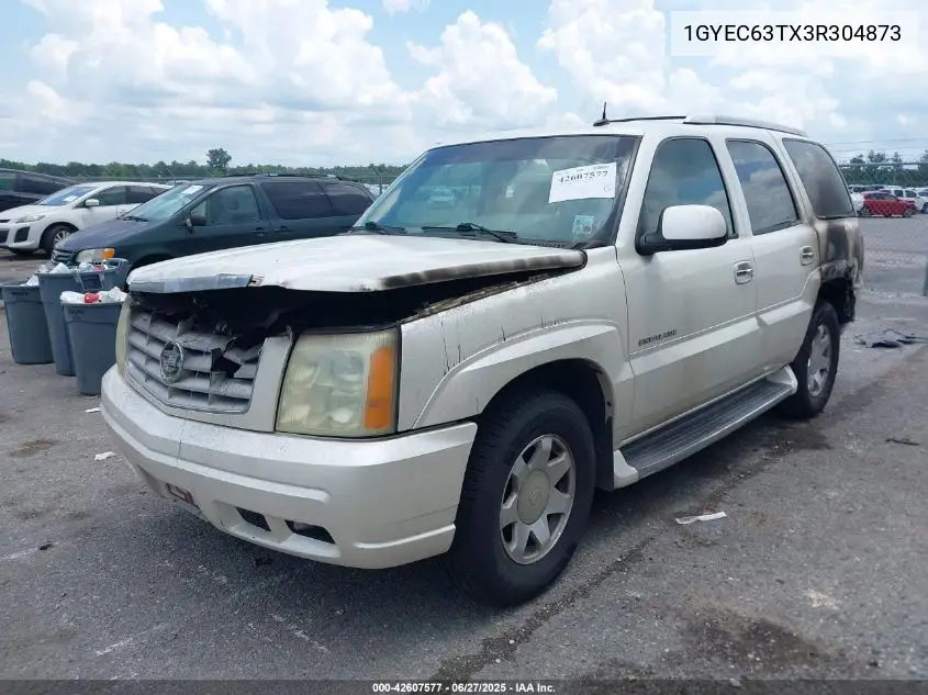 2003 Cadillac Escalade Standard VIN: 1GYEC63TX3R304873 Lot: 42607577