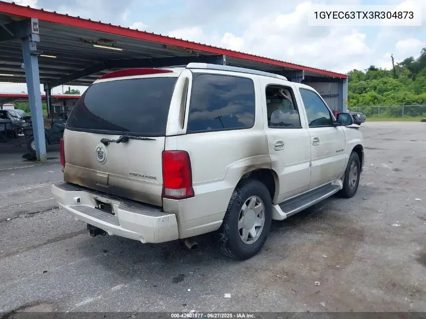 2003 Cadillac Escalade Standard VIN: 1GYEC63TX3R304873 Lot: 42607577