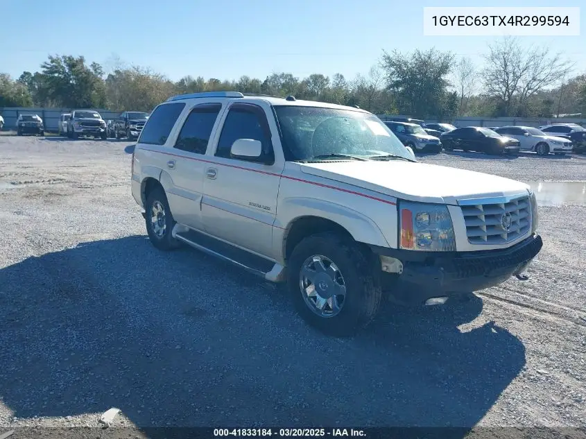 2004 Cadillac Escalade Standard VIN: 1GYEC63TX4R299594 Lot: 41833184