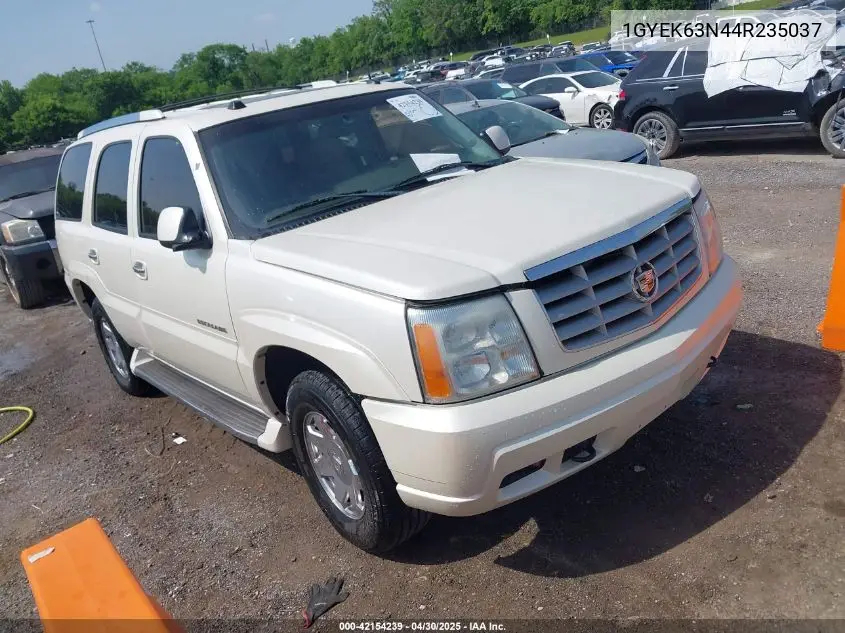 2004 Cadillac Escalade Standard VIN: 1GYEK63N44R235037 Lot: 42154239