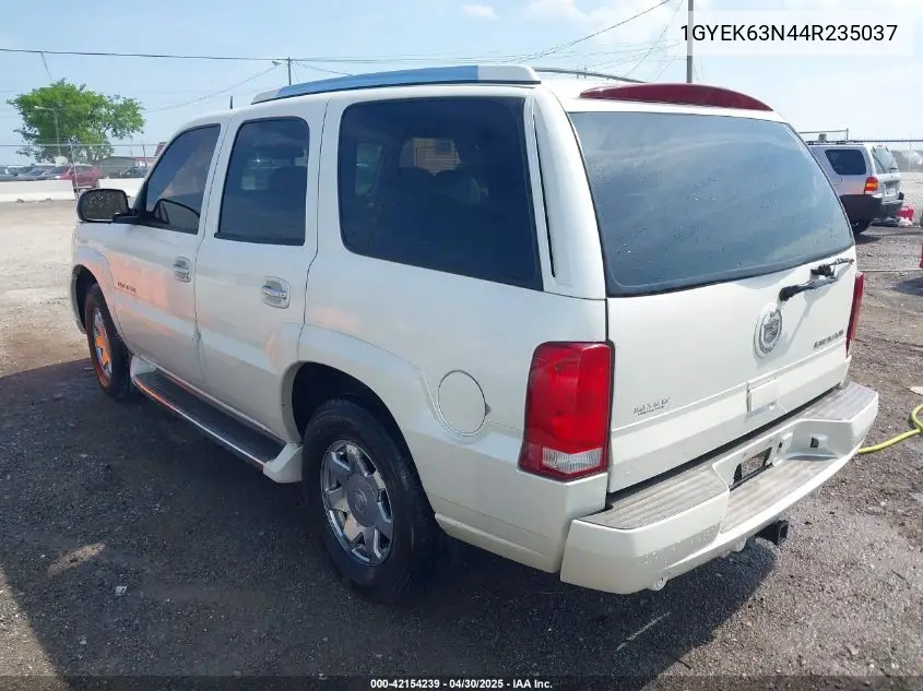 2004 Cadillac Escalade Standard VIN: 1GYEK63N44R235037 Lot: 42154239