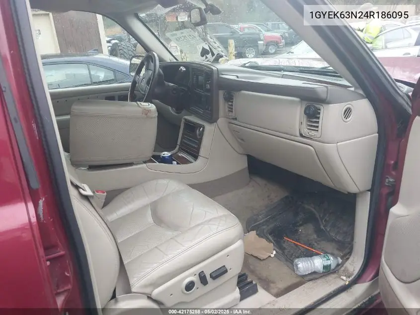 2004 Cadillac Escalade Standard VIN: 1GYEK63N24R186095 Lot: 42175258