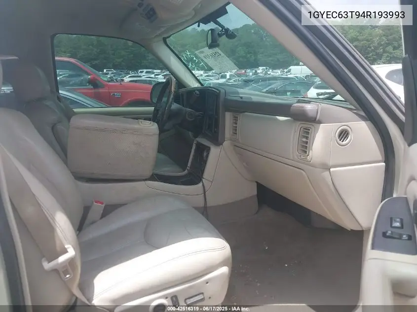 2004 Cadillac Escalade Standard VIN: 1GYEC63T94R193993 Lot: 42516319