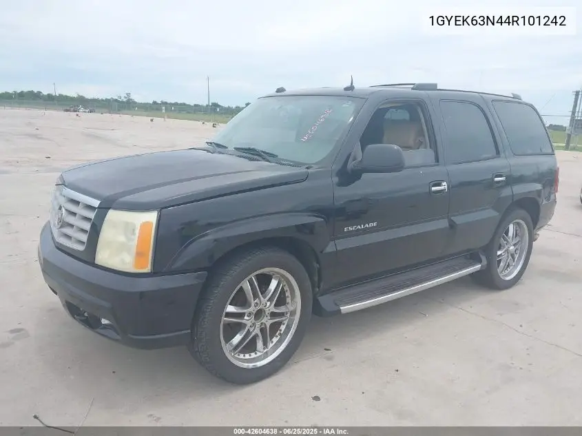 2004 Cadillac Escalade Standard VIN: 1GYEK63N44R101242 Lot: 42604638