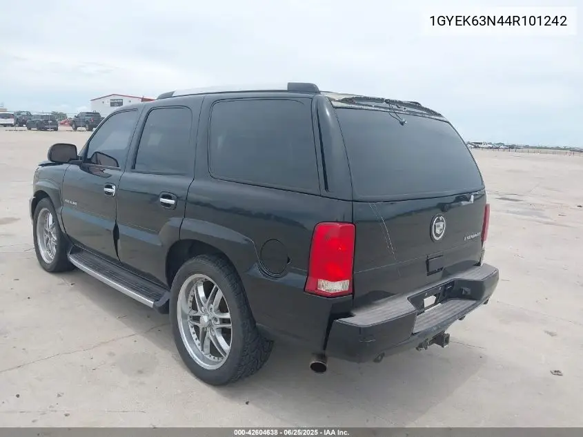 2004 Cadillac Escalade Standard VIN: 1GYEK63N44R101242 Lot: 42604638