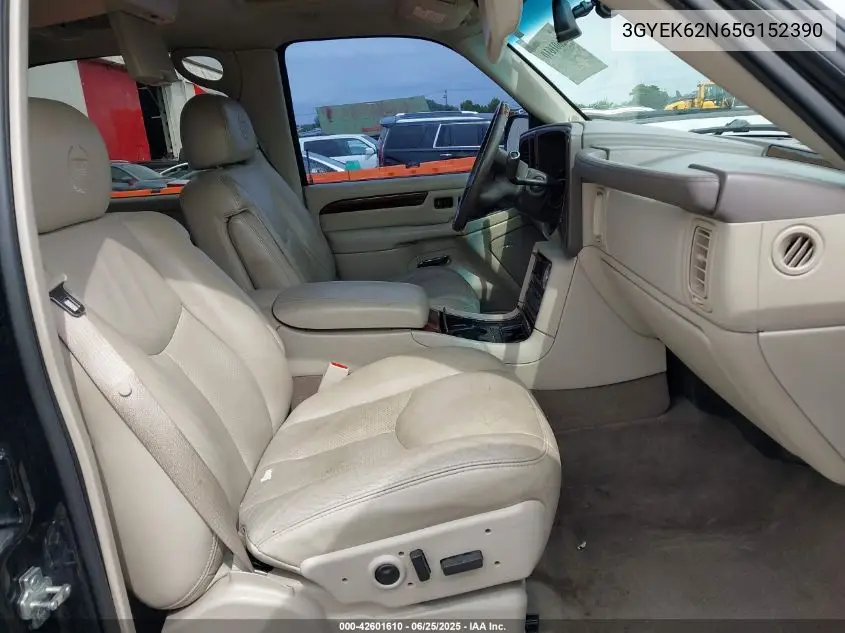 2005 Cadillac Escalade Ext Standard VIN: 3GYEK62N65G152390 Lot: 42601610