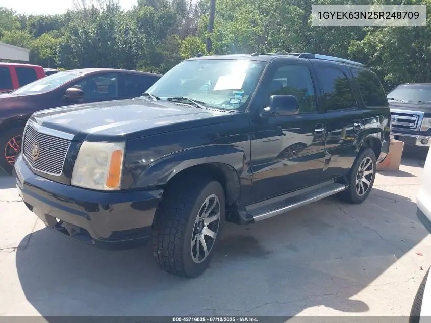 2005 Cadillac Escalade Standard VIN: 1GYEK63N25R248709 Lot: 42716039