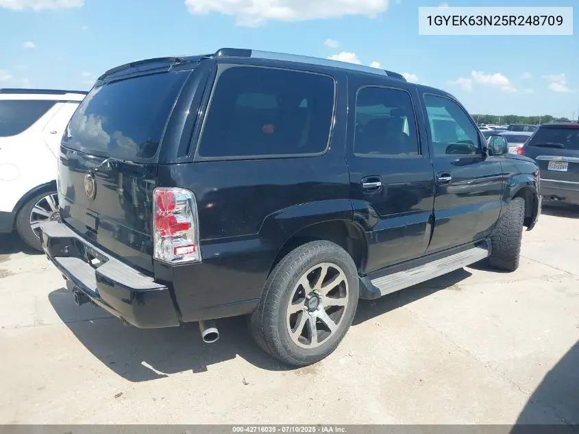 2005 Cadillac Escalade Standard VIN: 1GYEK63N25R248709 Lot: 42716039