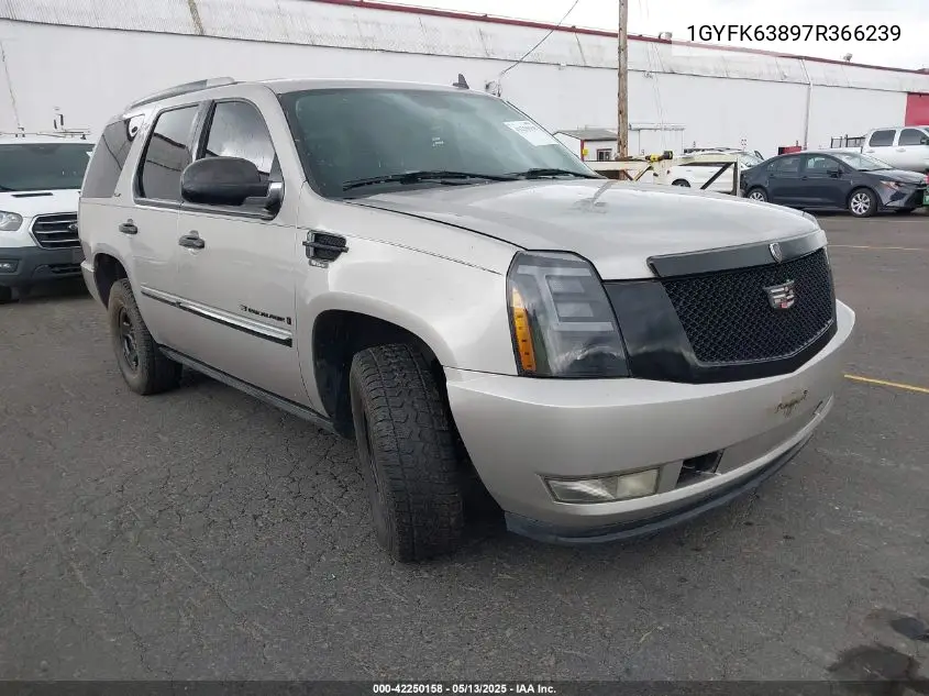 2007 Cadillac Escalade Standard VIN: 1GYFK63897R366239 Lot: 42250158