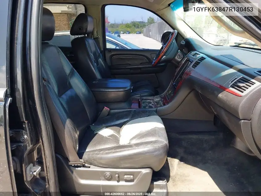2007 Cadillac Escalade Standard VIN: 1GYFK63847R130453 Lot: 42600052