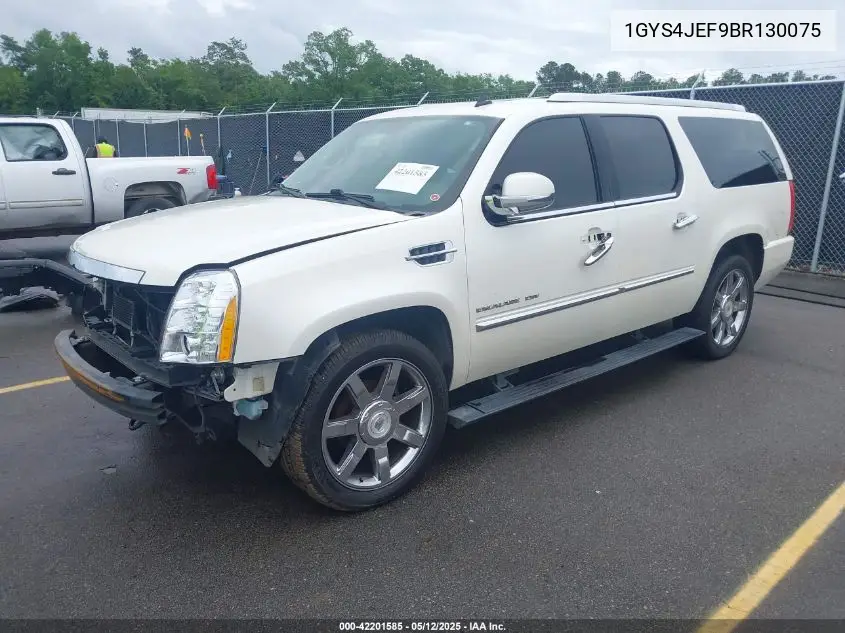 2011 Cadillac Escalade Esv Premium VIN: 1GYS4JEF9BR130075 Lot: 42201585