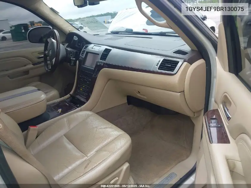 2011 Cadillac Escalade Esv Premium VIN: 1GYS4JEF9BR130075 Lot: 42201585