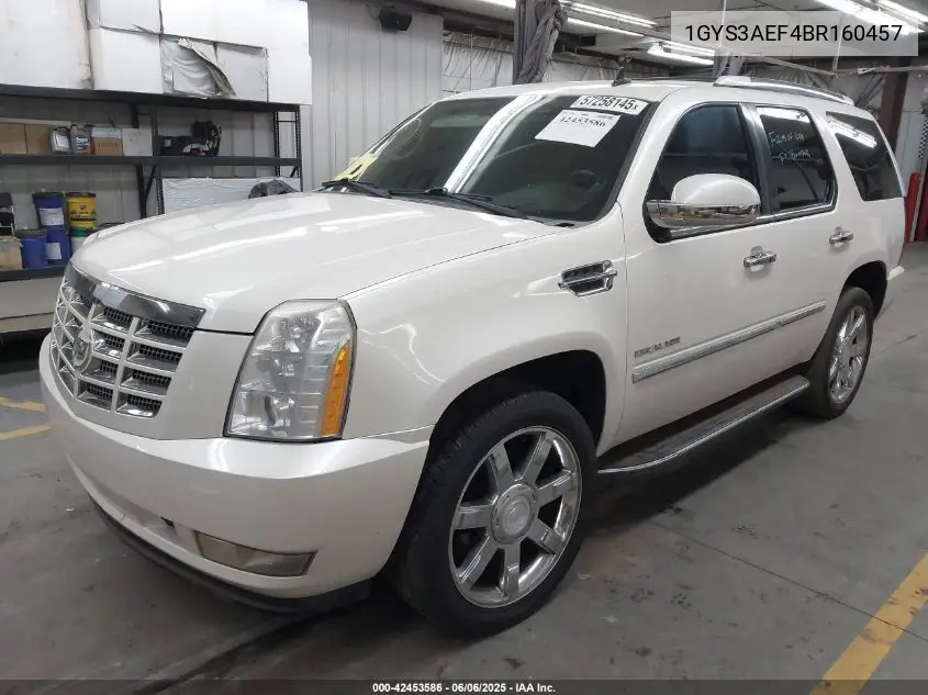 1gys3aef4br160457 1GYS3AEF4BR160457 2011 Cadillac Escalade Standard
