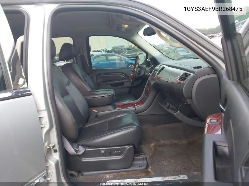 2011 Cadillac Escalade Standard VIN: 1GYS3AEF9BR268475 Lot: 42611620