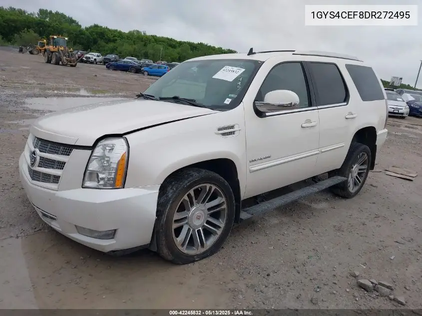 2013 Cadillac Escalade Premium VIN: 1GYS4CEF8DR272495 Lot: 42245832