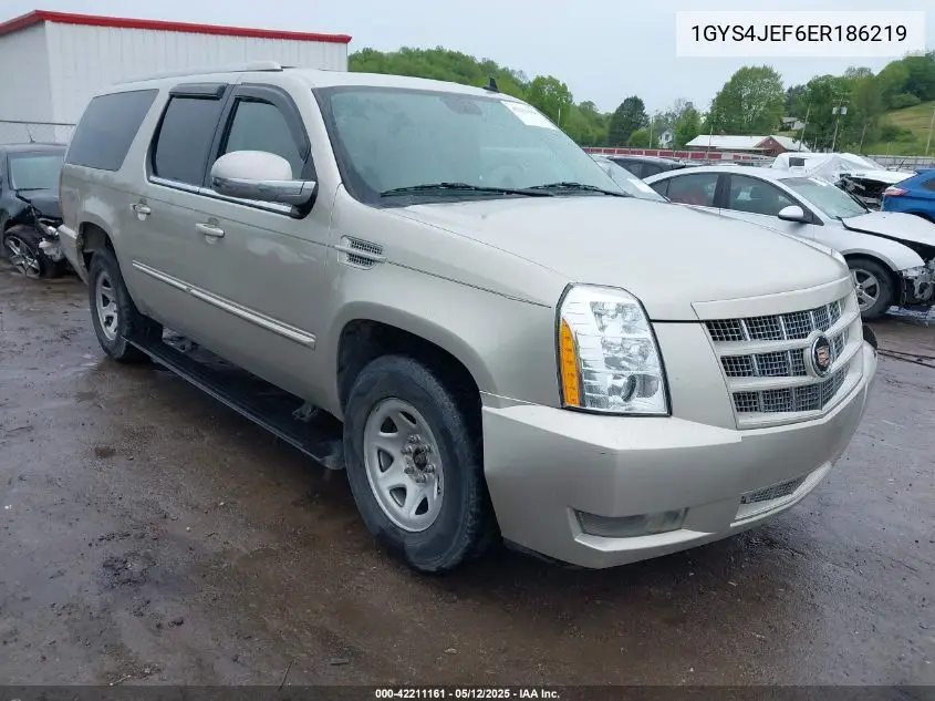 2014 Cadillac Escalade Esv Premium VIN: 1GYS4JEF6ER186219 Lot: 42211161