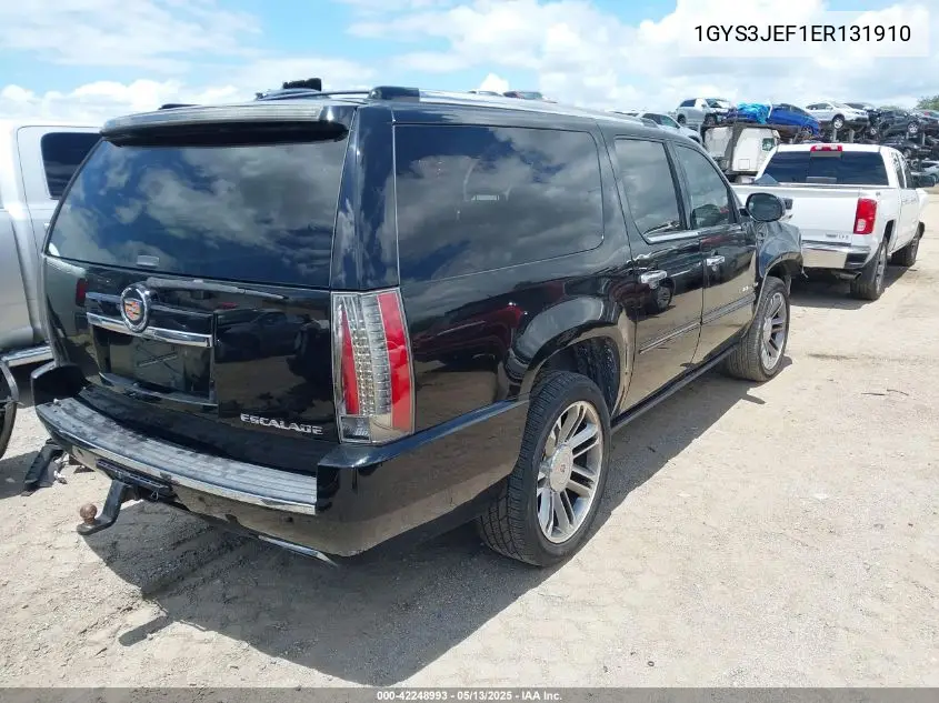 2014 Cadillac Escalade Esv Premium VIN: 1GYS3JEF1ER131910 Lot: 42248993