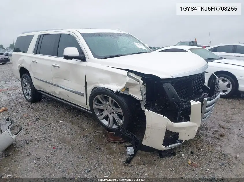 2015 Cadillac Escalade Esv Premium VIN: 1GYS4TKJ6FR708255 Lot: 42244621