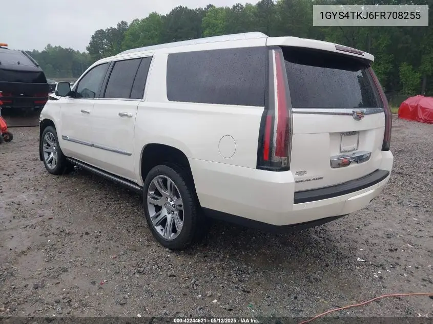 2015 Cadillac Escalade Esv Premium VIN: 1GYS4TKJ6FR708255 Lot: 42244621