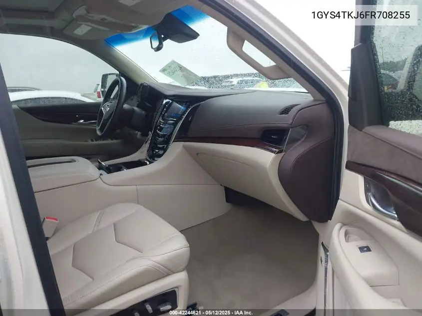 2015 Cadillac Escalade Esv Premium VIN: 1GYS4TKJ6FR708255 Lot: 42244621