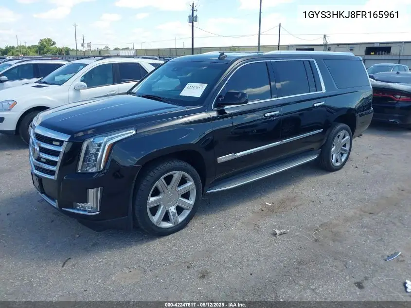 2015 Cadillac Escalade Esv Luxury VIN: 1GYS3HKJ8FR165961 Lot: 42247617