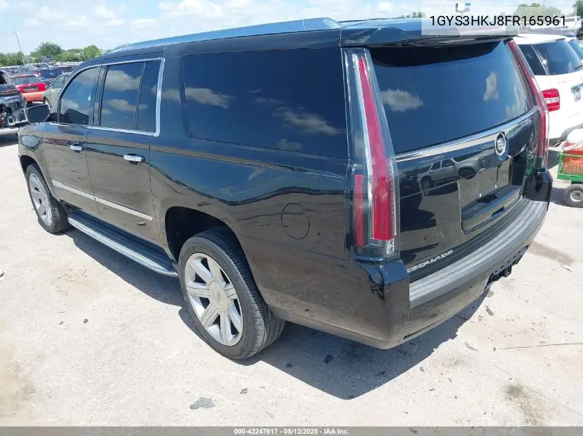 2015 Cadillac Escalade Esv Luxury VIN: 1GYS3HKJ8FR165961 Lot: 42247617