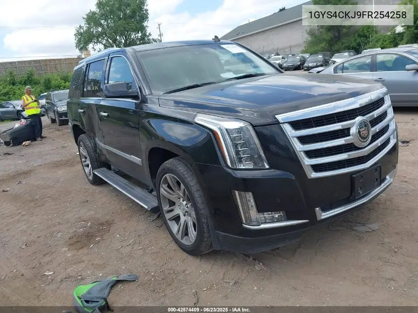 2015 Cadillac Escalade Premium VIN: 1GYS4CKJ9FR254258 Lot: 42574409