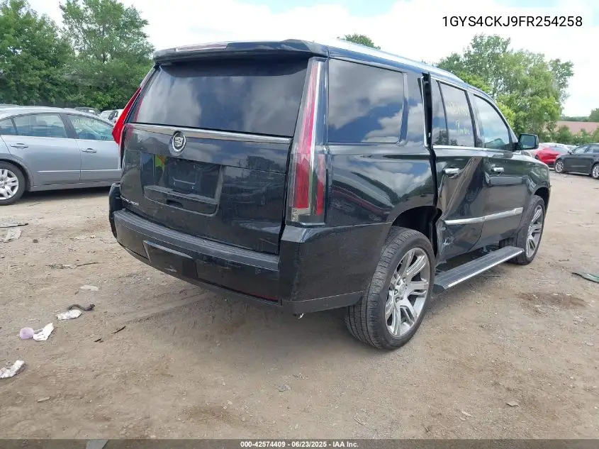 2015 Cadillac Escalade Premium VIN: 1GYS4CKJ9FR254258 Lot: 42574409