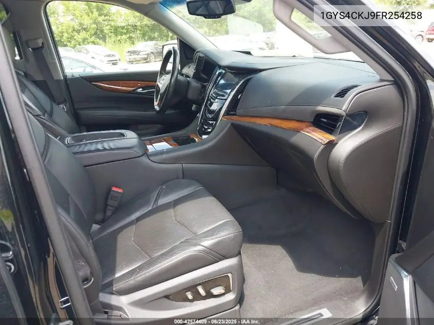 2015 Cadillac Escalade Premium VIN: 1GYS4CKJ9FR254258 Lot: 42574409