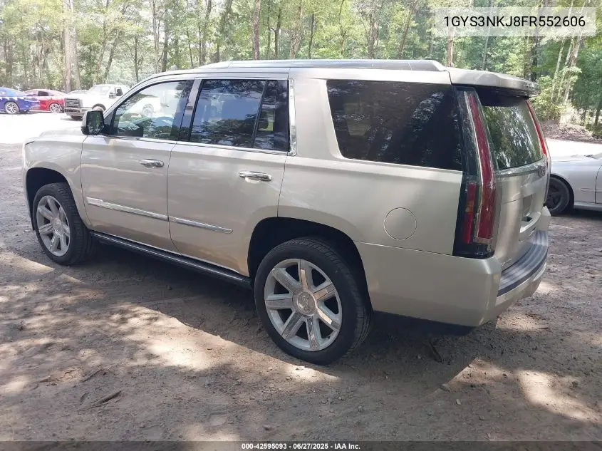 2015 Cadillac Escalade Premium VIN: 1GYS3NKJ8FR552606 Lot: 42595093