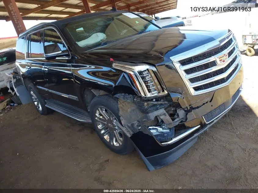 2016 Cadillac Escalade Standard VIN: 1GYS3AKJ1GR391963 Lot: 42585436