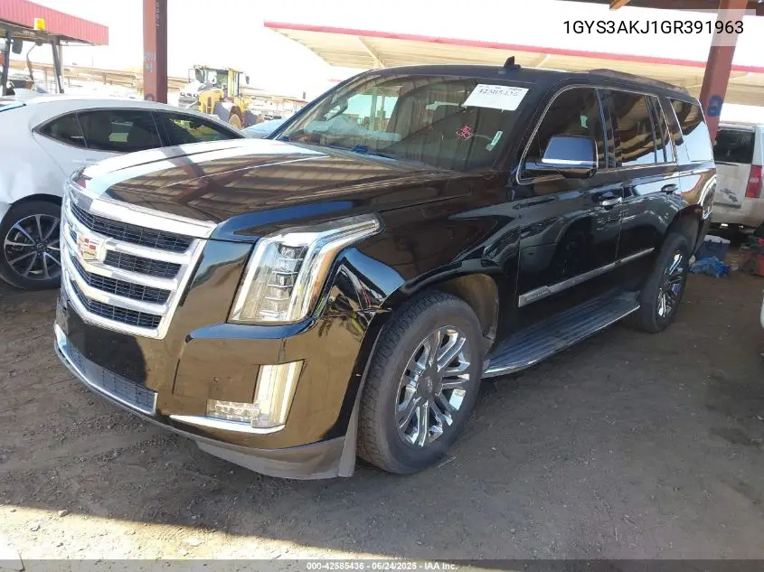 2016 Cadillac Escalade Standard VIN: 1GYS3AKJ1GR391963 Lot: 42585436