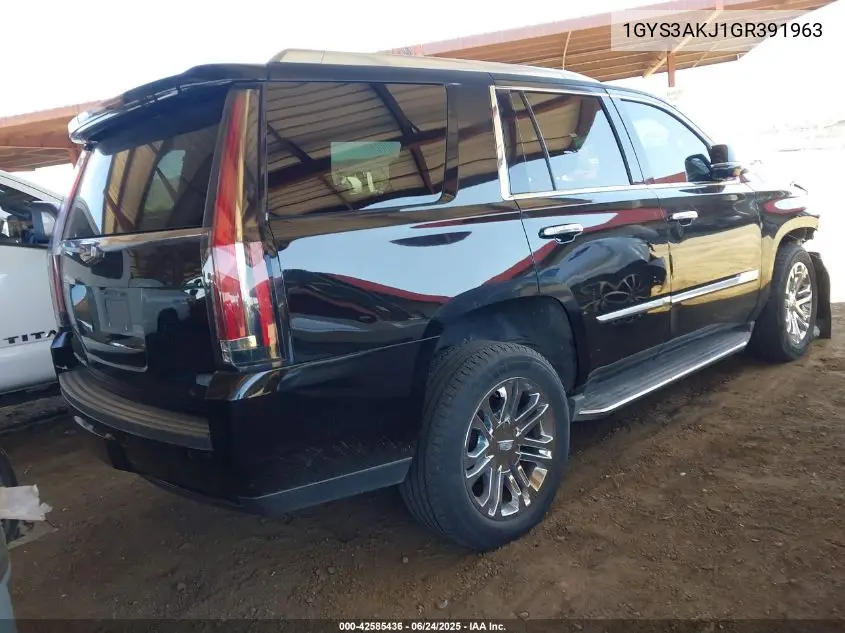 2016 Cadillac Escalade Standard VIN: 1GYS3AKJ1GR391963 Lot: 42585436