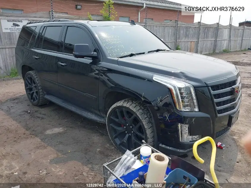 2017 Cadillac Escalade Premium Luxury VIN: 1GYS4CKJXHR376629 Lot: 12329742