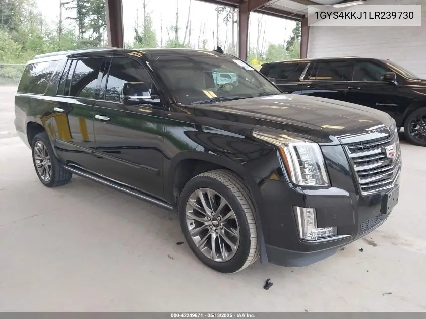2020 Cadillac Escalade Esv 4Wd Platinum VIN: 1GYS4KKJ1LR239730 Lot: 42249671