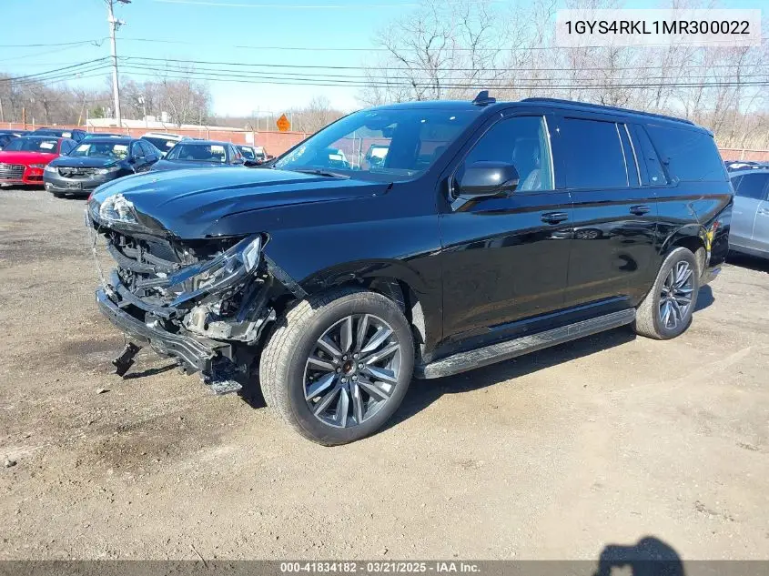 2021 Cadillac Escalade Esv 4Wd Sport Platinum VIN: 1GYS4RKL1MR300022 Lot: 41834182