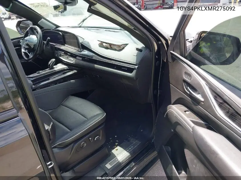 2021 Cadillac Escalade Esv 4Wd Sport VIN: 1GYS4PKLXMR275092 Lot: 42157952