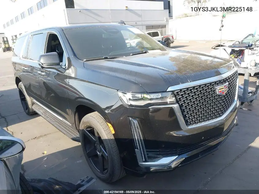 2021 Cadillac Escalade Esv 2Wd Luxury VIN: 1GYS3JKL3MR225148 Lot: 42194169