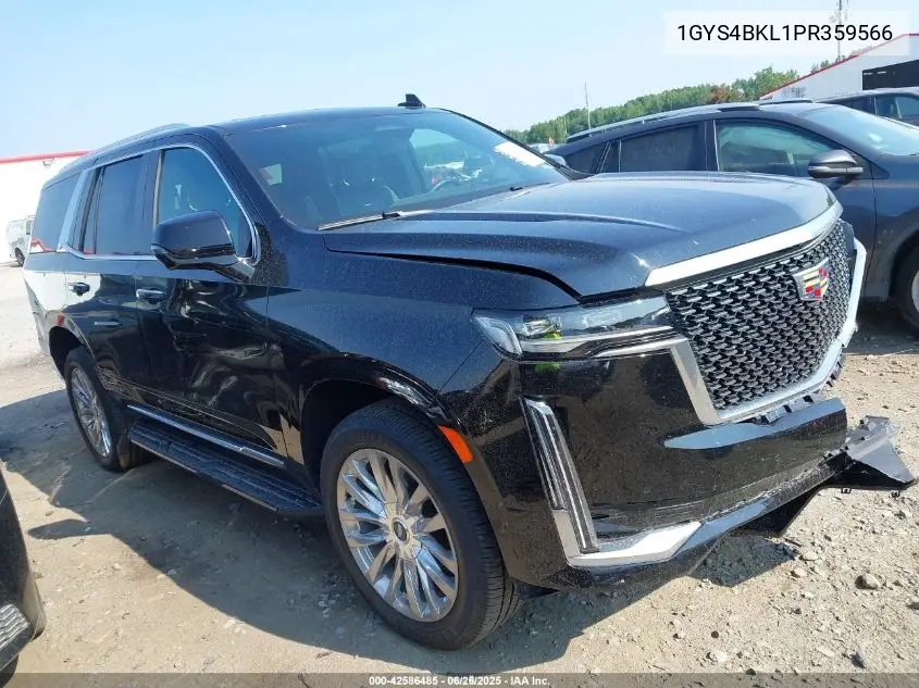 2023 Cadillac Escalade 4Wd Premium Luxury VIN: 1GYS4BKL1PR359566 Lot: 42586485